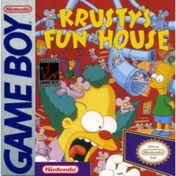 JEU GAMEBOY KRUSTY S FUN HOUSE - CARTOUCHE SEULE