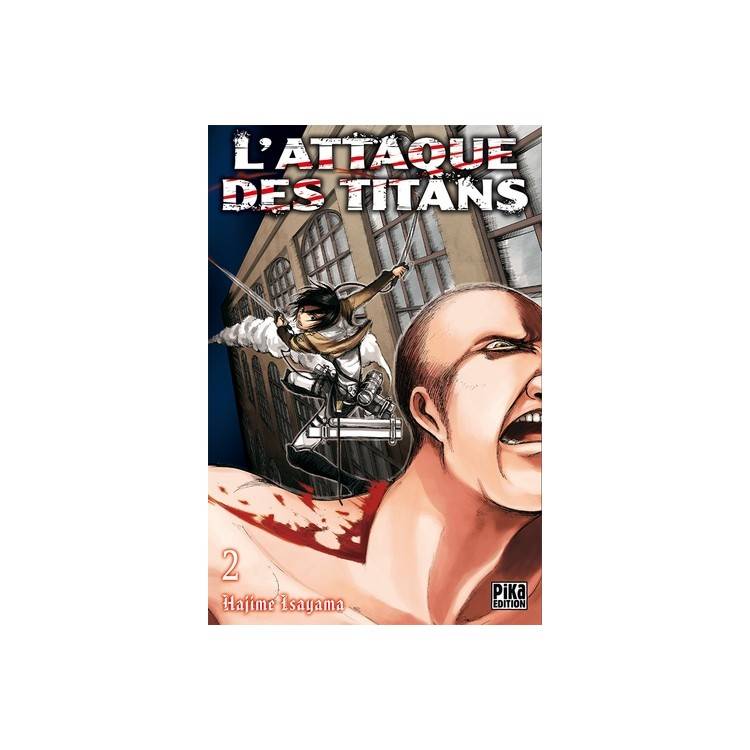MANGA L ATTAQUE DES TITANS TOME 2