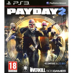 JEU PS3 PAYDAY 2