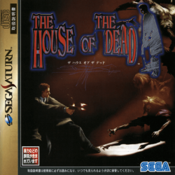 JEU SATURN HOUSE OF THE DEAD COMPLET IMP JAP