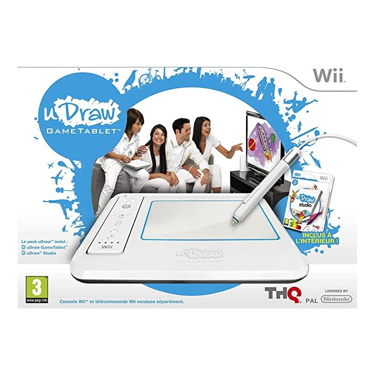 JEU WII UDRAW TABLETTE ET UDRAW STUDIO