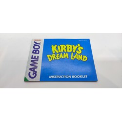 JEU GAME BOY KIRBY DREAM LAND COMPLET IMPORT UK UKV