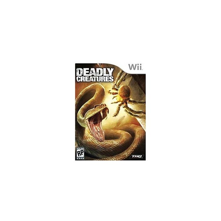 JEU WII DEADLY CREATURES COMPLET