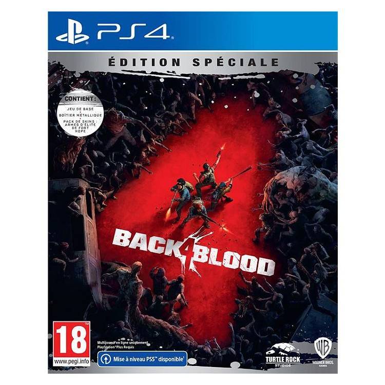 JEU PS4 BACK 4 BLOOD ED SPECIALE JEU PS4 BACK 4 BLOOD ED SPECIALE
