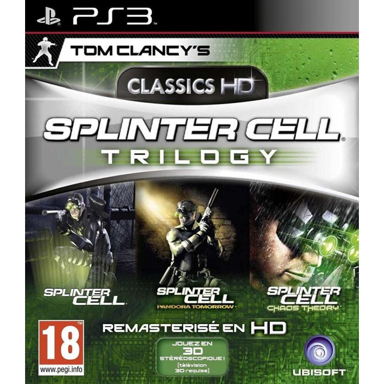 JUE PS3 SPLINTER CELL TRILOGY HD COMPLET JUE PS3 SPLINTER CELL TRILOGY HD COMPLET