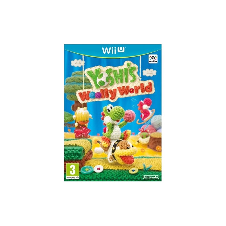 JEU WIIU YOSHI WOOLLY WORLD