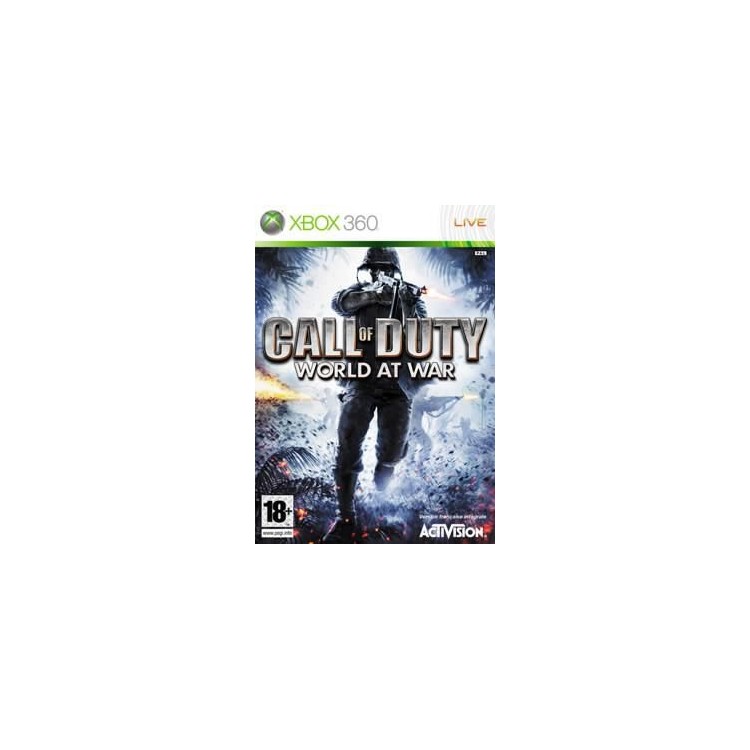 JEU XBOX 360 CALL OF DUTY WORLD AT WAR