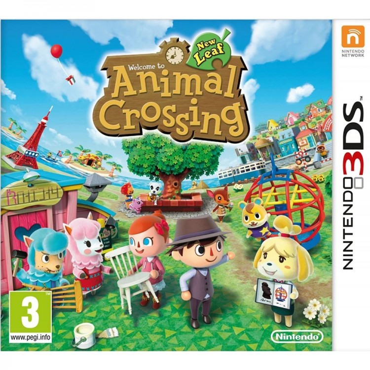 JEU 3DS ANIMAL CROSSING NEW LEAF