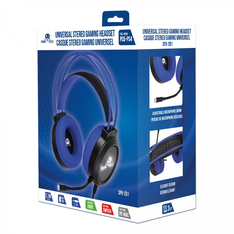 CASQUE GAMING FILAIRE SPX-201 UNIVERSEL PS4 PS5 SWITCH SERIES:  : CONSOLES ET ACCESSOIRES