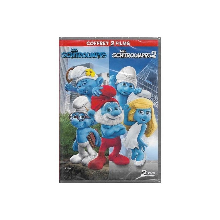 DVD LES SCHTROUMPFS 1 ET 2