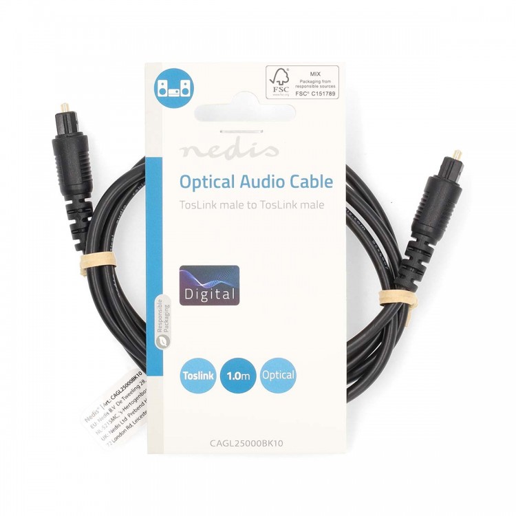 CABLE OPTIQUE 1 M TOSLINK