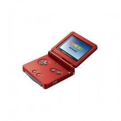 CONSOLE NINTENDO GBA ADVANCE SP ROUGE