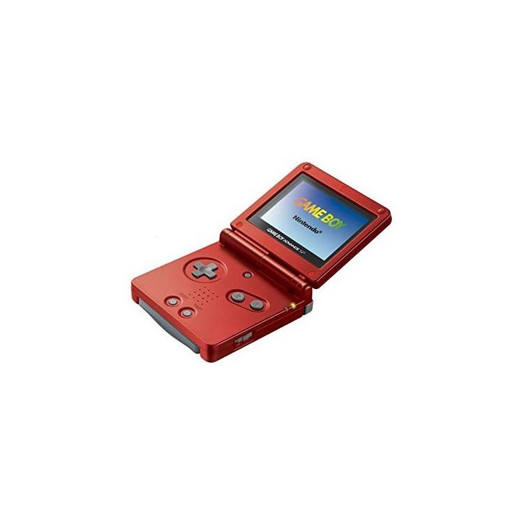 CONSOLE NINTENDO GBA ADVANCE SP ROUGE