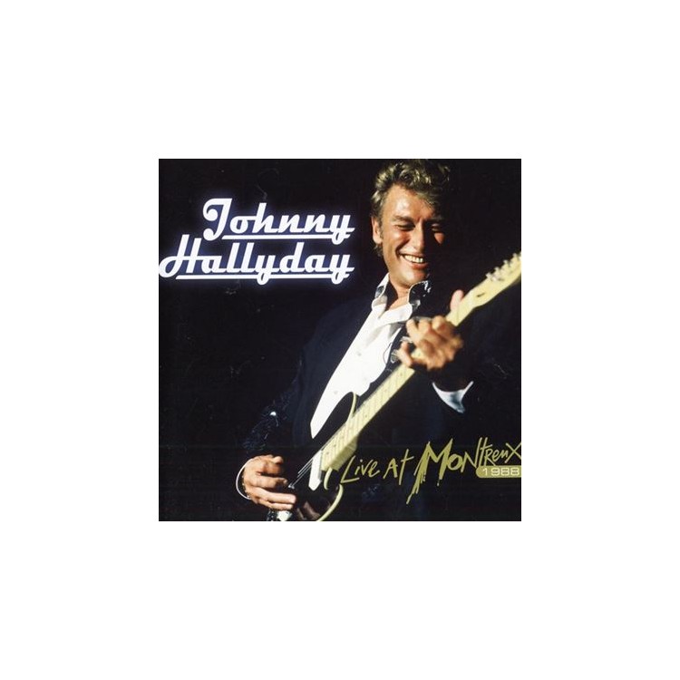 CD JOHNNY HALLYDAY LIVE AT MONTREUX