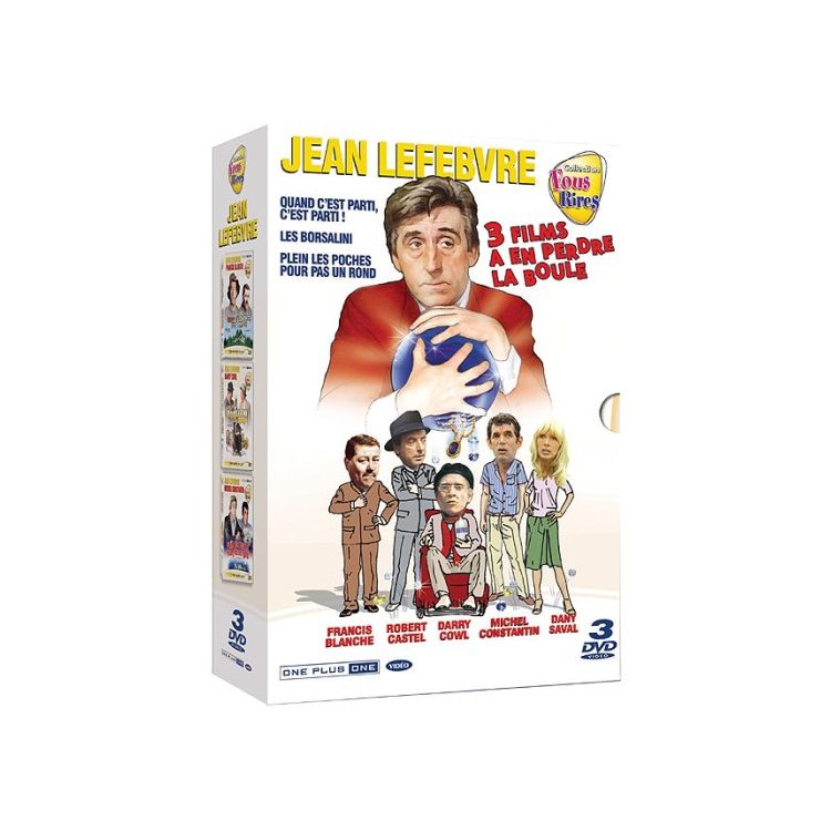 DV JEAN LEFEBVRE-3 FILMS A EN PERDRE LA BOULE