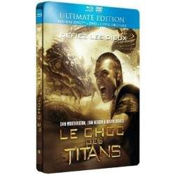 BLURAY LE CHOC DES TITANS STEELBOOK BLURAY+DVD