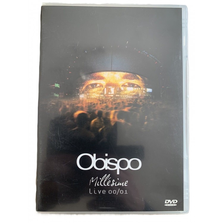DVD PASCAL OBISPO MILLESIME LIVE 2001