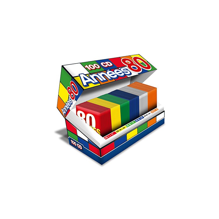 CD VARIOUS ARTISTS ANNEES 80 100 CD CD VARIOUS ARTISTS ANNEES 80 100 CD