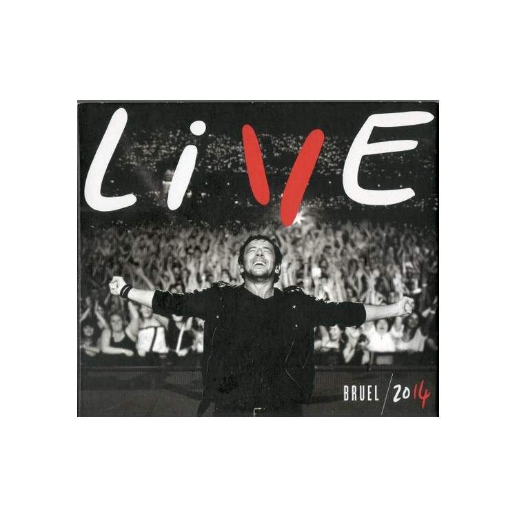 CD PATRICK BRUEL LIVE 2014 2 CD 2 DVD