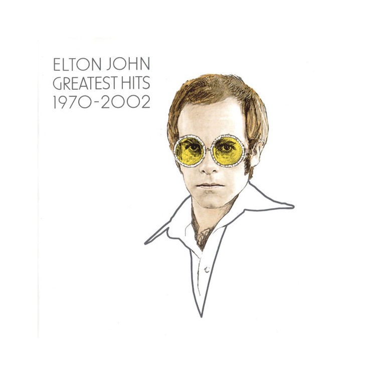 CD ELTON JOHN GREATEST HITS 1970 2002