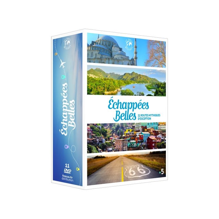 DVD ECHAPPEES BELLES - 11 ROUTES MYTHIQUES D EXCEPTION
