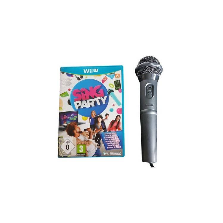 JEU WIIU SING PARTY + MICRO