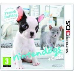 JEU 3DS NINTENDOGS ET CATS BOULEDOGUE FRANCAIS (SANS BOITE)