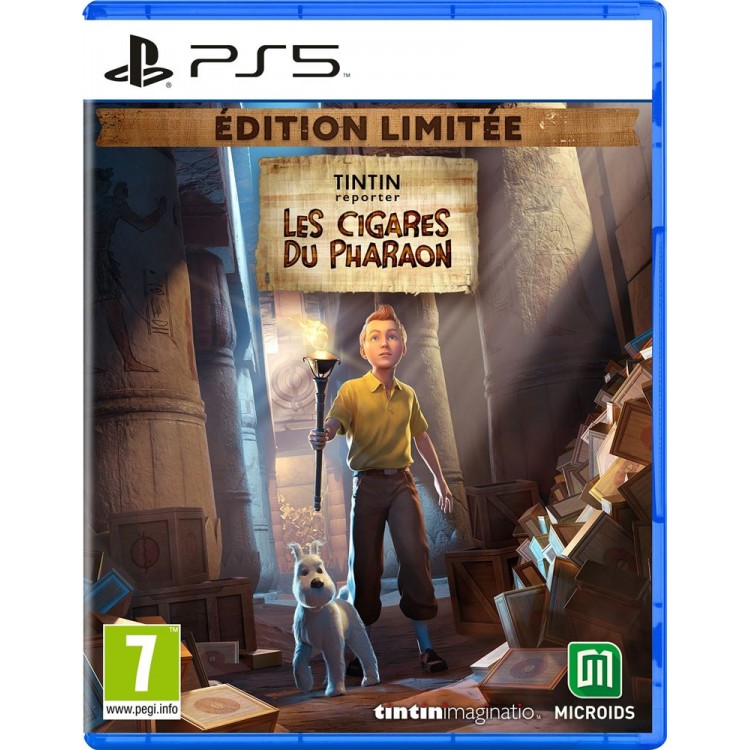 JEU PS5 TINTIN ET LES CIGARES DU PHARAON