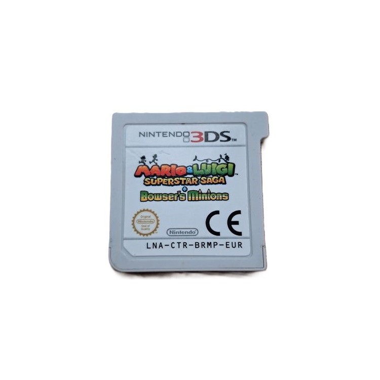 MARIO & LUIGI : SUPERSTAR SAGA + LES SBIRES DE BOWSER sans boite