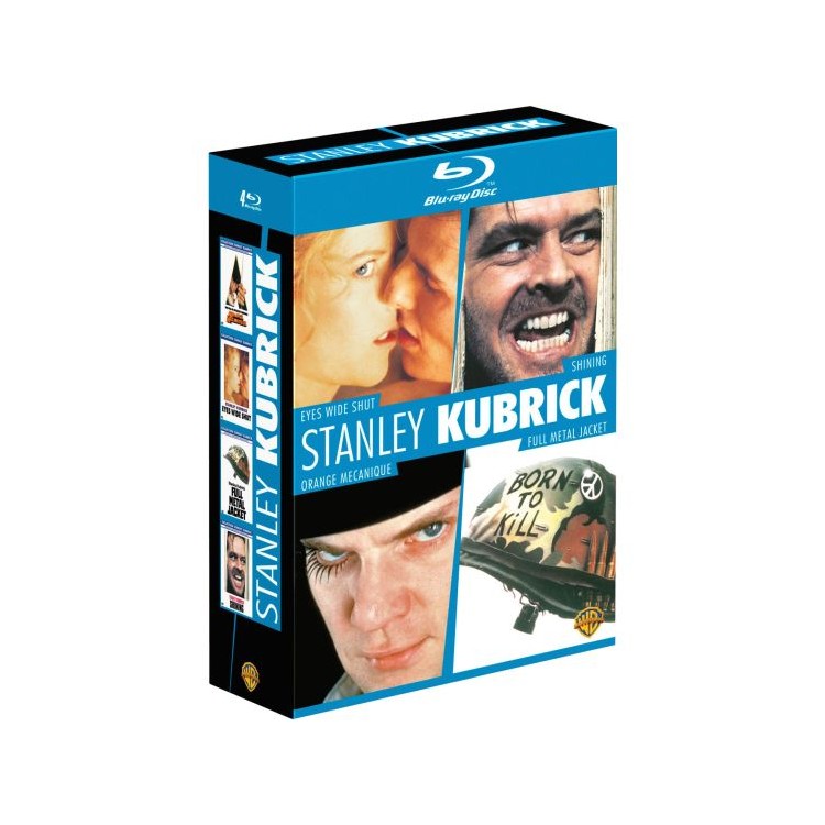 Bluray Coffret Stanley Kubrick 4 Films