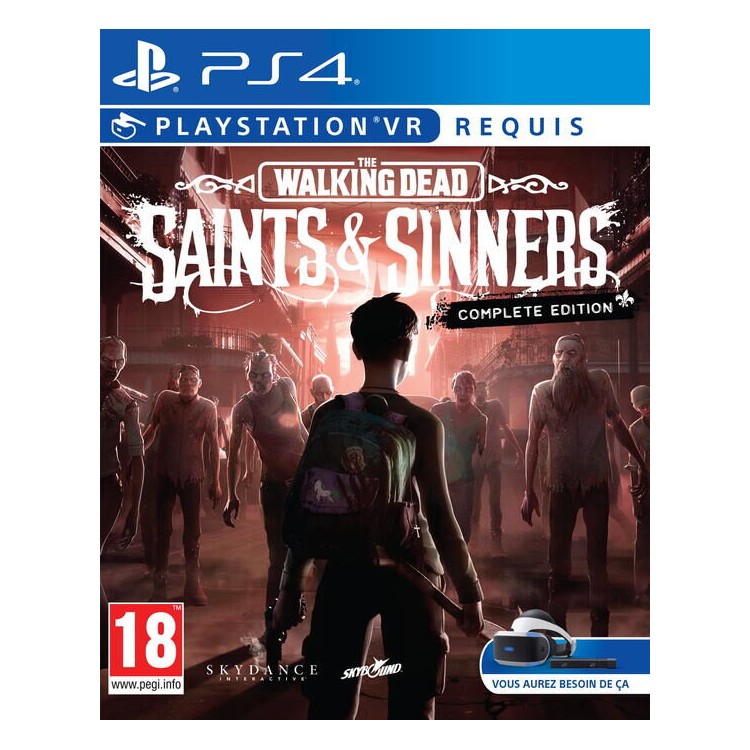 Jeu PS4 Walking Dead Saints and sinners Jeu PS4 Walking Dead Saints and sinners