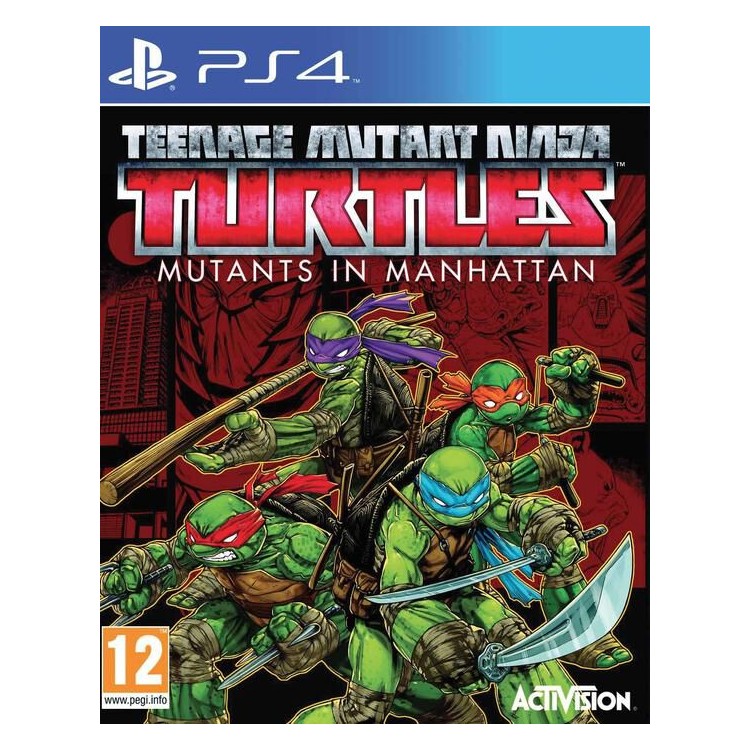 JEU PS4 TEENAGE MUTANT NINJA TURTLES: DES MUTANTS A MANHATTAN JEU PS4 TEENAGE MUTANT NINJA TURTLES: DES MUTANTS A MANHATTAN