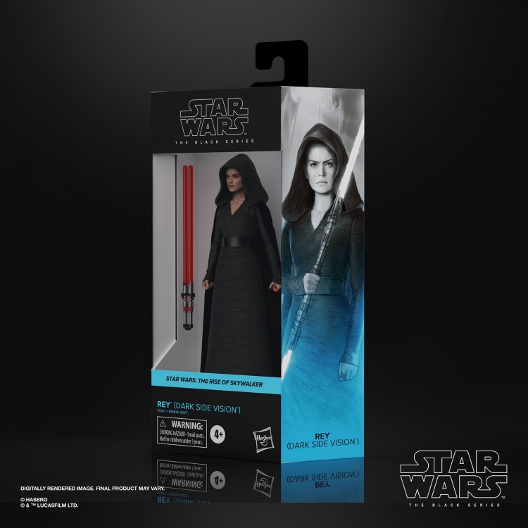 Figurine HASBRO Star Wars The Black Series - Rey (Dark Side Vision)