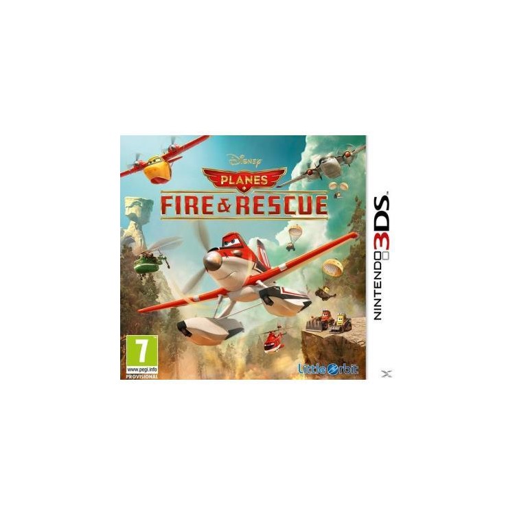 Jeu 3ds Planesfire and recue mission canadair