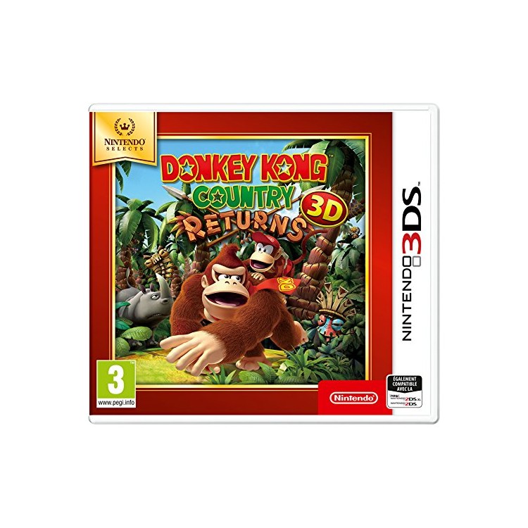 JEU 3DS DONKEY KONG  COUNTRY RETURN 3DS