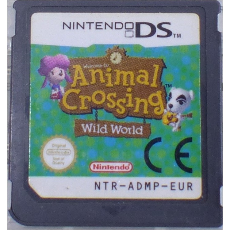JEU DS ANIMAL CROSSING : WILD WORLD SANS BOITE
