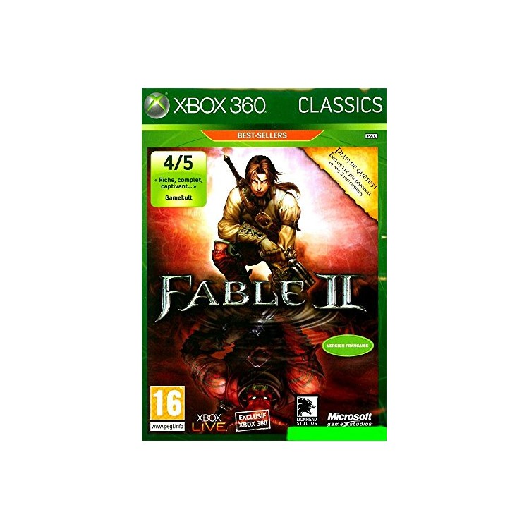 Jeu Xbox 360 FABLE II (2) EDITION CLASSICS Jeu Xbox 360 FABLE II (2) EDITION CLASSICS