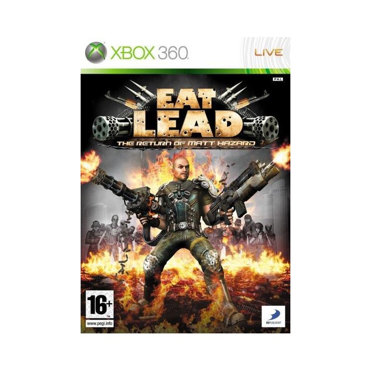 Jeu Xbox 360 EAT LEAD : THE RETURN OF MATT HAZARD Jeu Xbox 360 EAT LEAD : THE RETURN OF MATT HAZARD