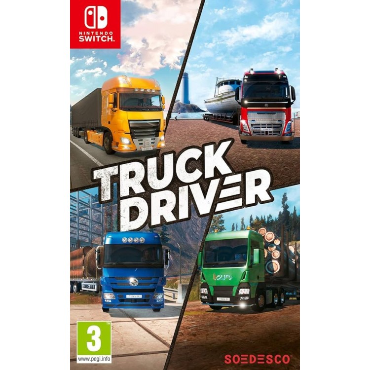 Jeu Switch TRUCK DRIVER sans boite Jeu Switch TRUCK DRIVER sans boite