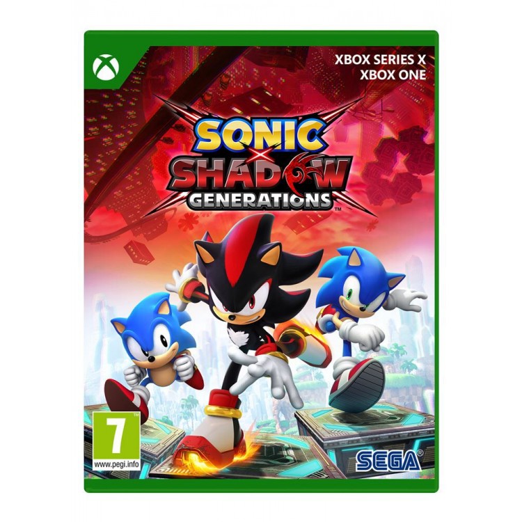 Jeu Xbox One Sonic x Shadow generations Jeu Xbox One Sonic x Shadow generations