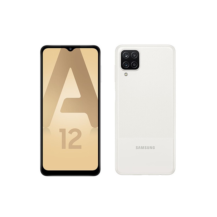SMARTPHONE SAMSUNG GALAXY A12 BLANC 64 GB SMARTPHONE SAMSUNG GALAXY A12 BLANC 64 GB