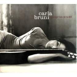 CD AUDIO CARLA BRUNI - QUELQU UN M A DIT