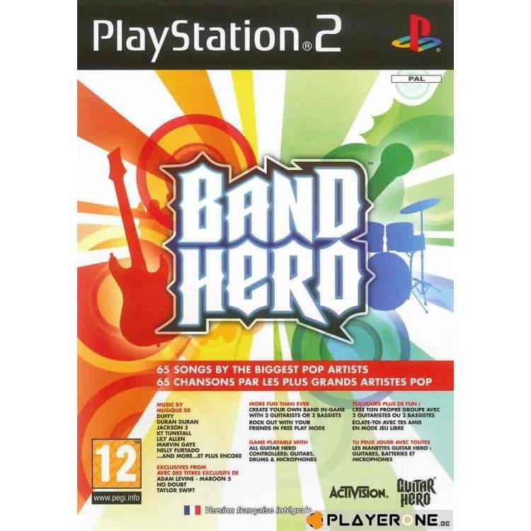 JEU PS2 BAND HERO