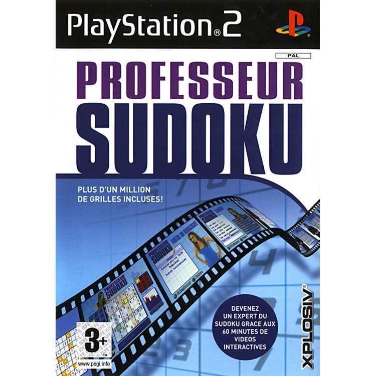 JEU PS2 PROFESSEUR SUDOKU