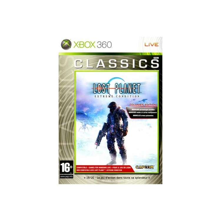 JEU XBOX 360 LOST PLANET : EXTREME CONDITION - COLONIES EDITION