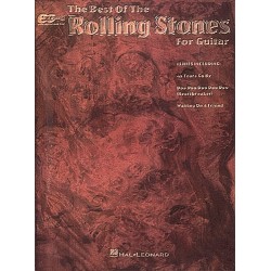 LIVRE THE BEST OF THE ROLLING STONES FOR GUITAR