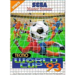 JEU MASTER SYSTEM TECM WORLD CUP 93 SANS NOTICE