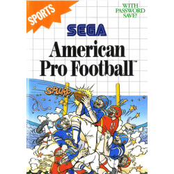 JEU MASTER SYSTEM AMERICAN PRO FOOTBALL SANS NOTICE GRADE C