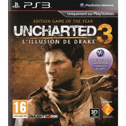 JEU PS3 UNCHARTED 3 : L ILLUSION DE DRAKE EDITION GAME OF THE YEAR