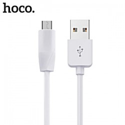 CABLE MICRO USB BLANC HOCO 1M
